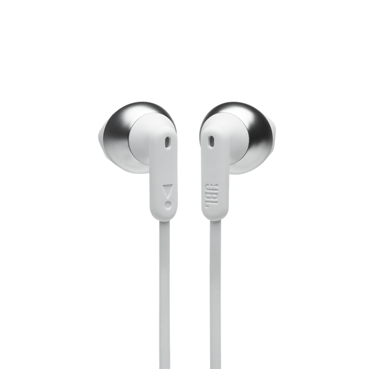 JBL Tune 215BT - White - Wireless Earbud headphones - Front